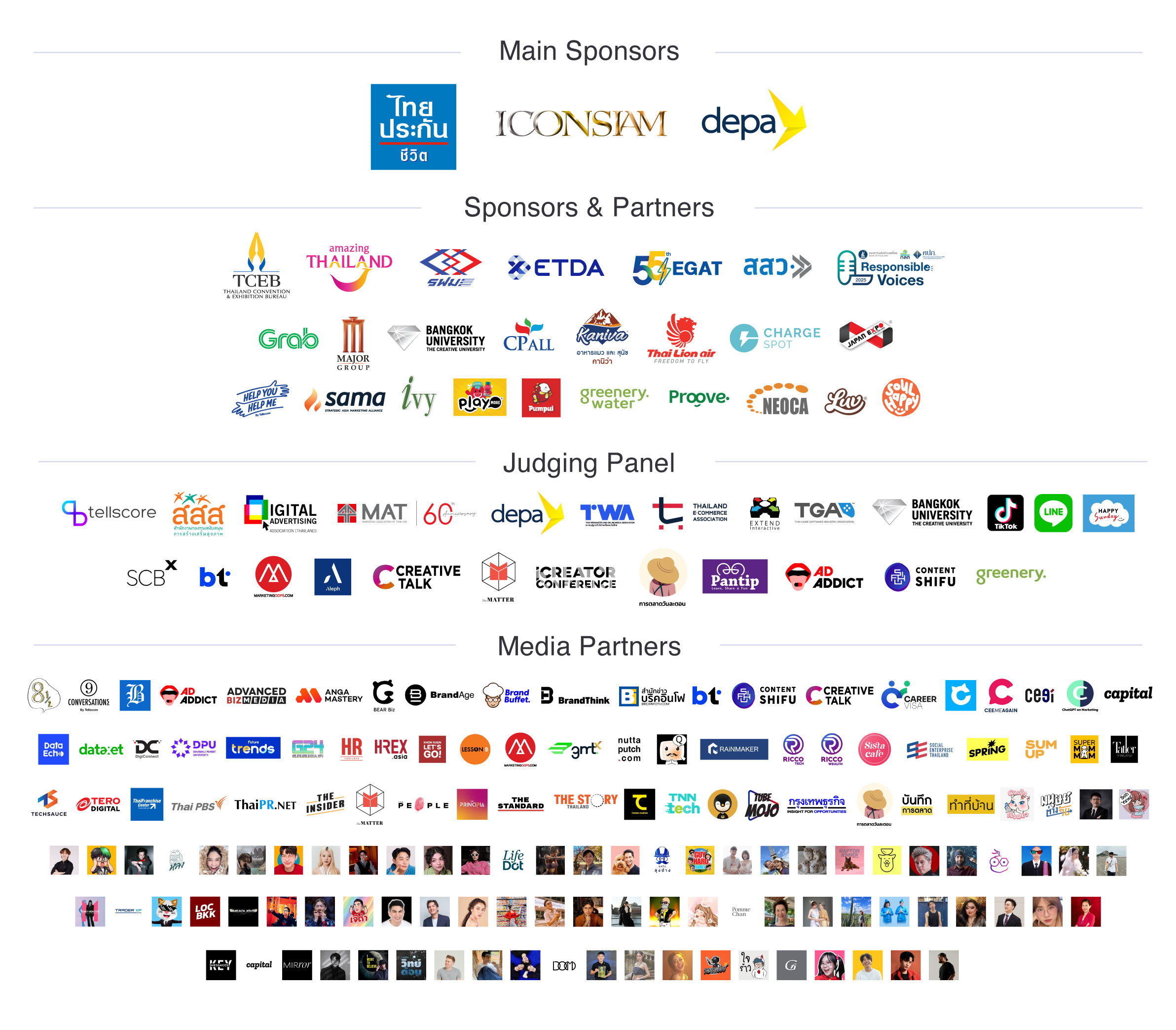 Friends and Partners Thailand Influencer Awards